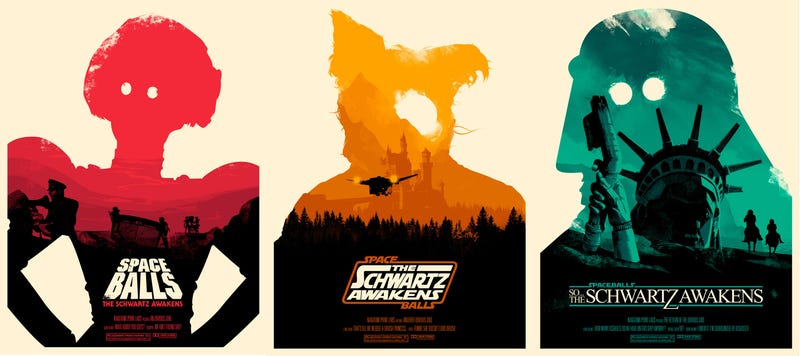 Of Course These Excellent New Spaceballs Posters Spoof A Set