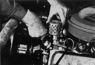 Illustration for article titled The Gas-O-Miser Makes Your Olds Sip Gas Through A Cocktail Straw