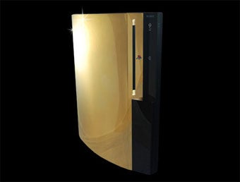 Illustration for article titled Gold, Diamond-Covered PS3 Needs A Price Cut