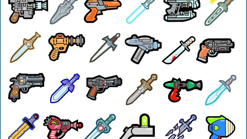 You've Never Seen Your Favorite Pop Culture Weapons Quite Like This