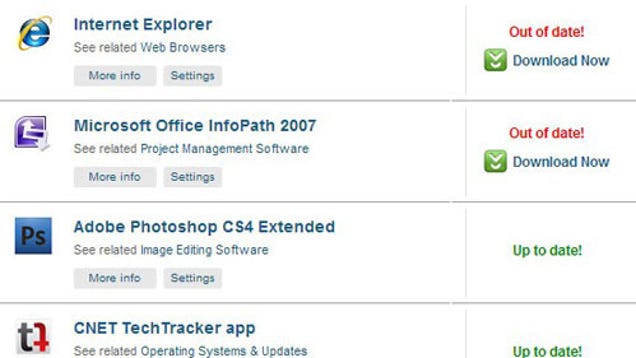 TechTracker Scans Your Computer for Outdated Software