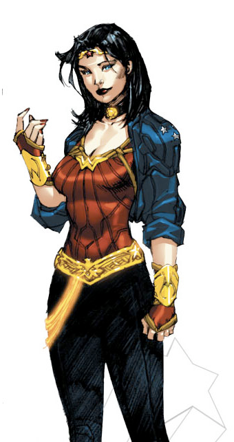 Illustration for article titled People have big opinions about Wonder Woman's new costume