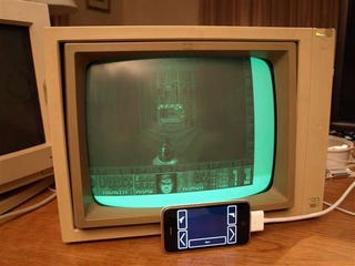 Illustration for article titled iPhone Used as Controller to Play Doom on External Display