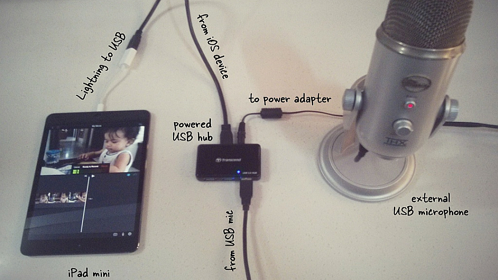 Connect Any External Microphone to your iPhone with a ... usb 4 pin wiring diagram 