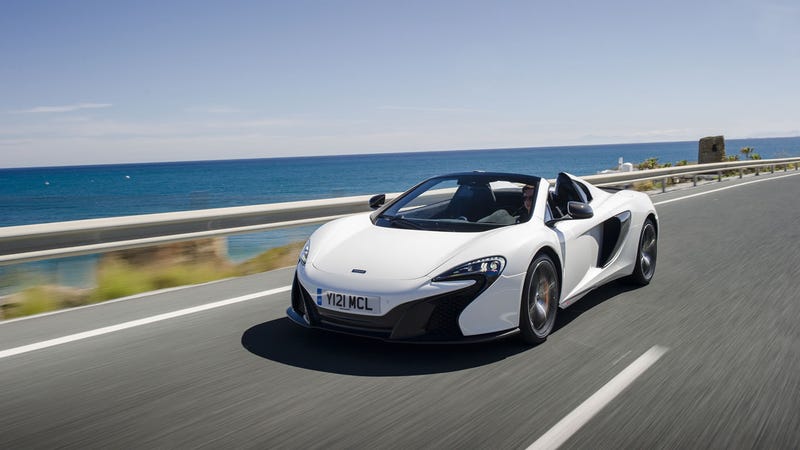 Illustration for article titled Saw a Mclaren 650s in the wild!