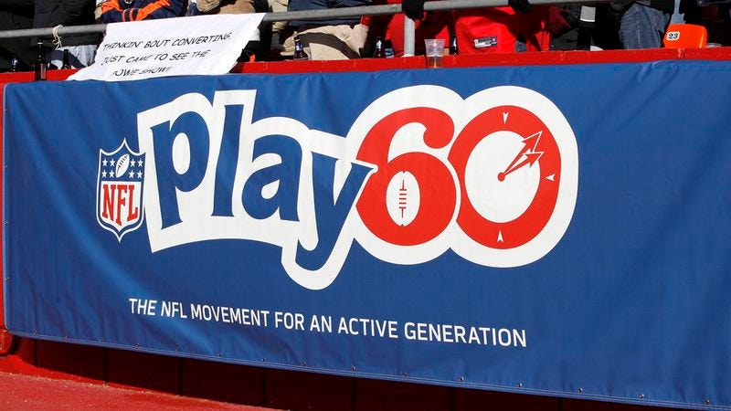 Illustration for article titled New, More Realistic ‘NFL Play 60’ Campaign Encourages Kids To Be Active For 60 Seconds A Week