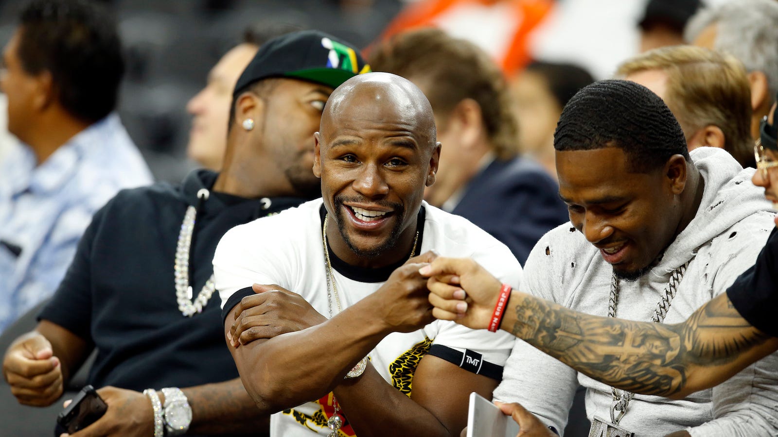 Floyd Mayweather Is Still Using The Same Old Domestic Violence Excuses