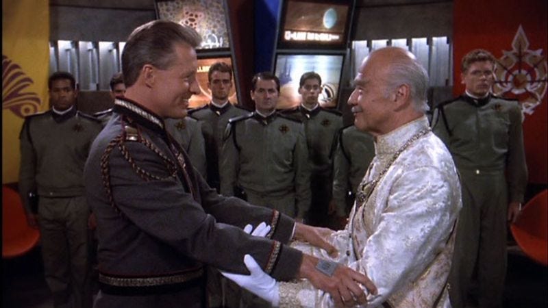 Illustration for article titled Babylon 5: “The Coming Of Shadows"
