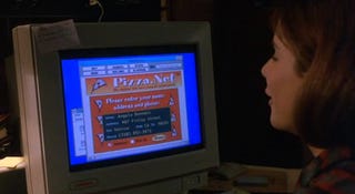 Illustration for article titled Ordering Pizza Online in the Retrofuture