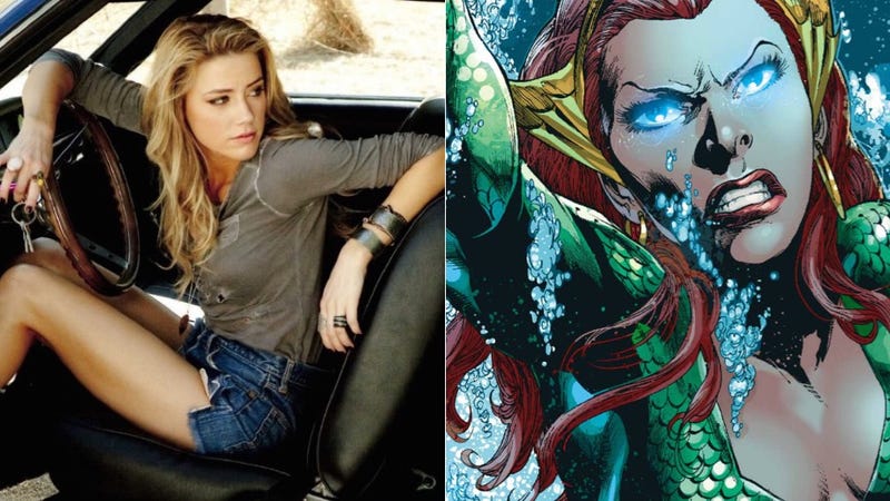 The Aquaman Movie Wants to Crown Amber Heard as Queen of 