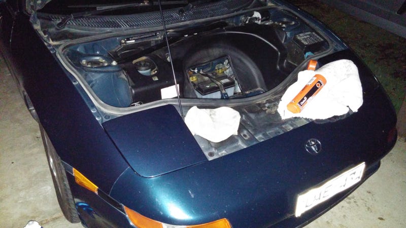 Illustration for article titled MR2 Lyfe or: How Menial Tasks Can Become Unnecessarily Complicated in a Compromised Car