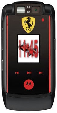 Illustration for article titled Motorola Pimps Ferrari Brand With RAZRmaxx V6