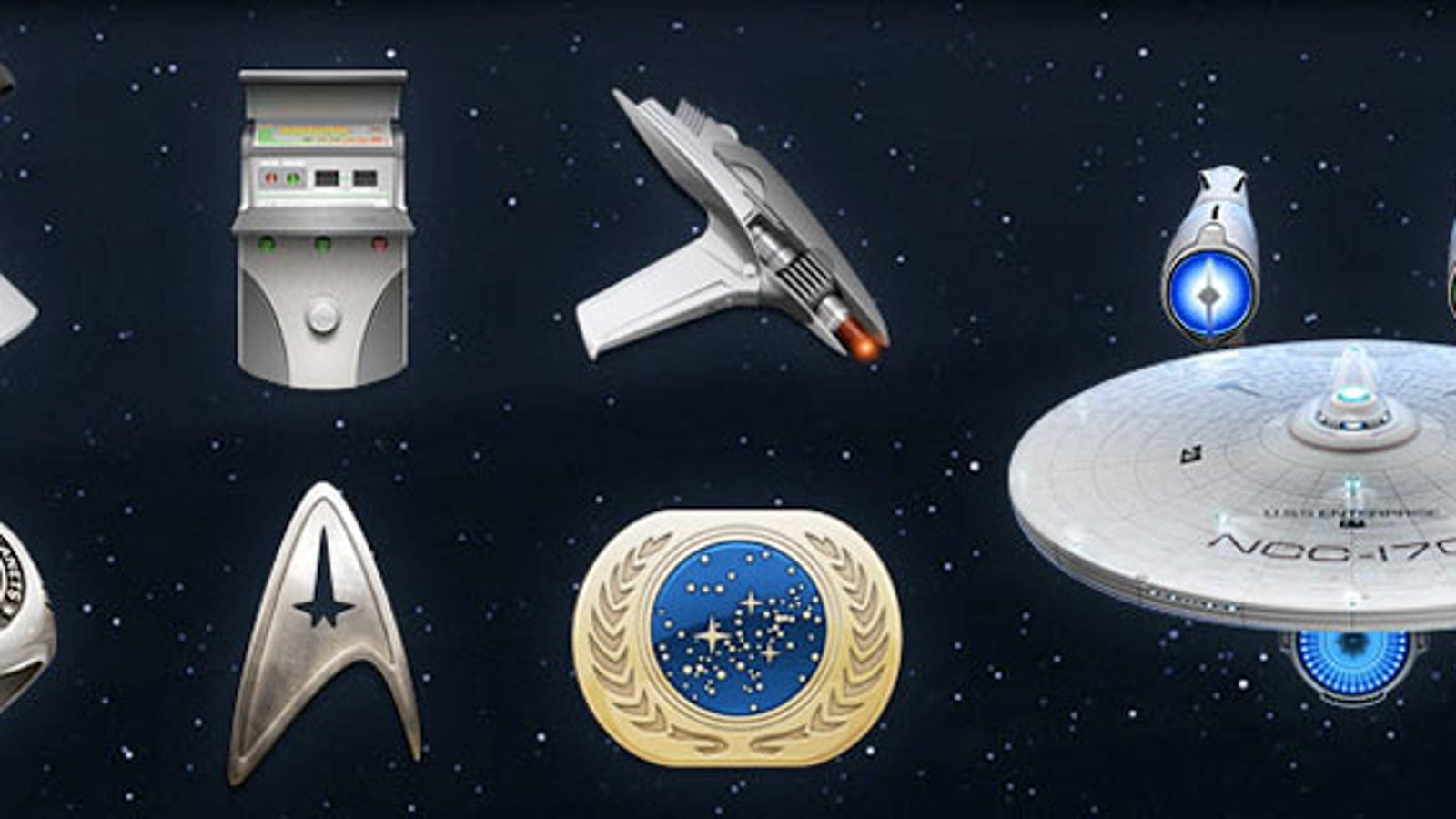 Star Trek Icons! Star Trek Icons!!