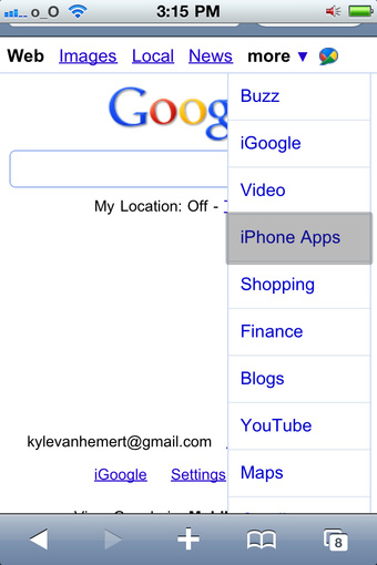 google images upload iphone