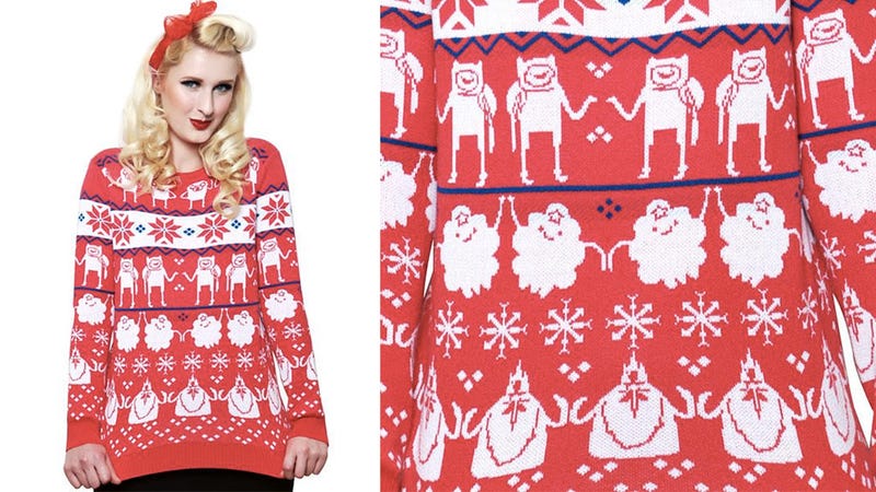 Illustration for article titled Attention Grandparents: An Adventure Time Sweater Is Totally Acceptable