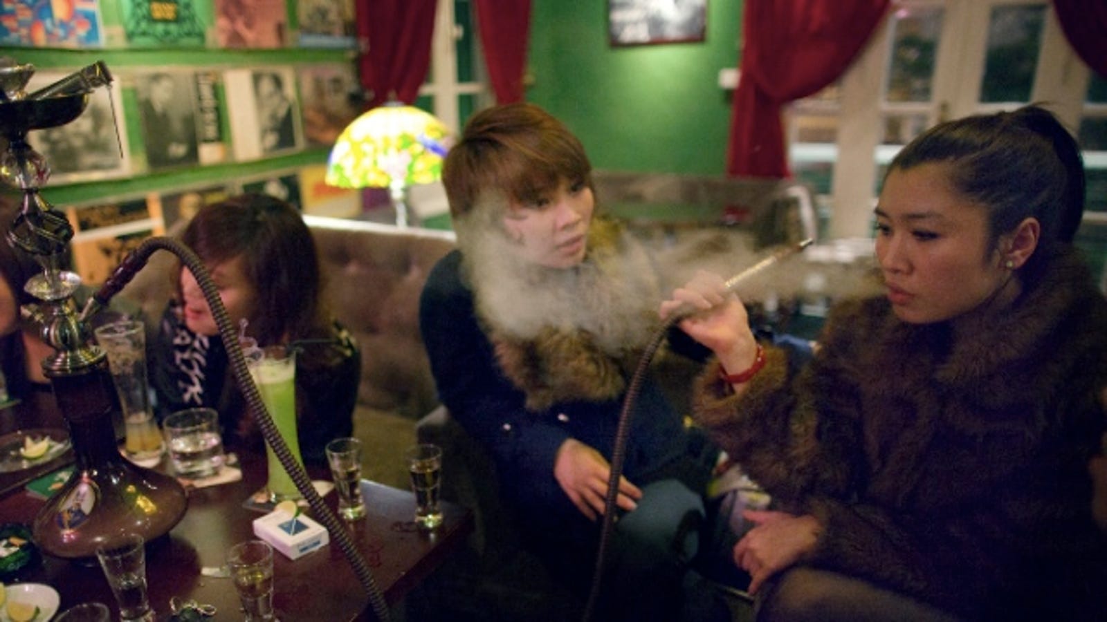 Vietnamese Girls Smoking Drinking Being Badass