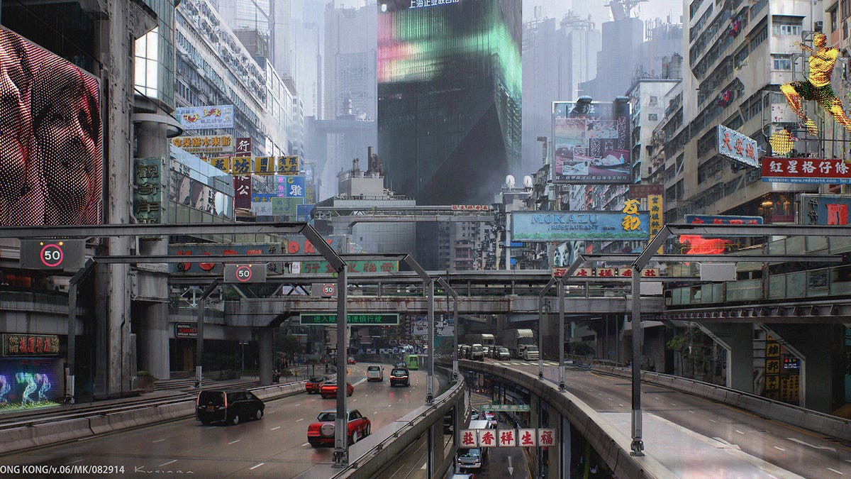 The Incredible Art Of The Ghost In The Shell Movie