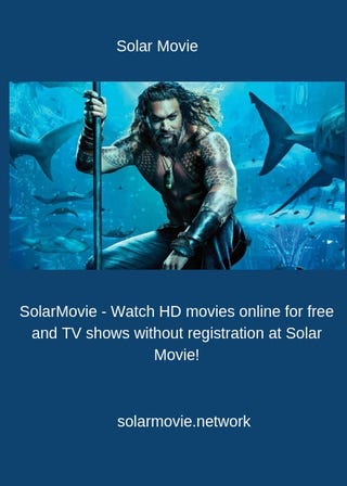 Illustration for article titled Solarmovie