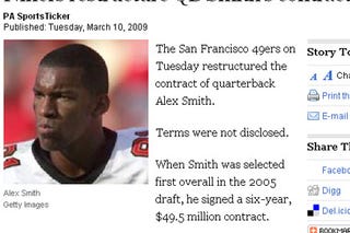 Illustration for article titled Alex Smith Is Back, But Apparently In Disguise