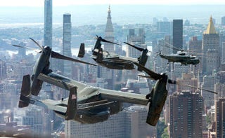 Illustration for article titled POTUS over NYC