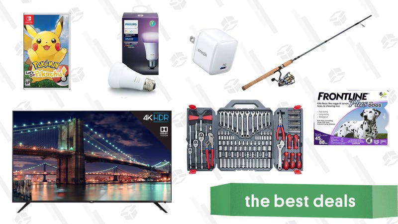 Illustration for article titled Wednesday's Best Deals: Fishing Gold Box, Pokémon Let's Go Bundle, Norwegian Airlines Sale, and More