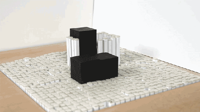 MIT's Morphing Table Is Now Skilled Enough to Stack Building Blocks