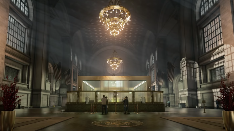 Illustration for article titled Hitman 2's New Bank Level Is Small And Tense