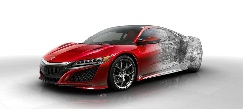 Illustration for article titled Here's How The 2016 Acura NSX Works