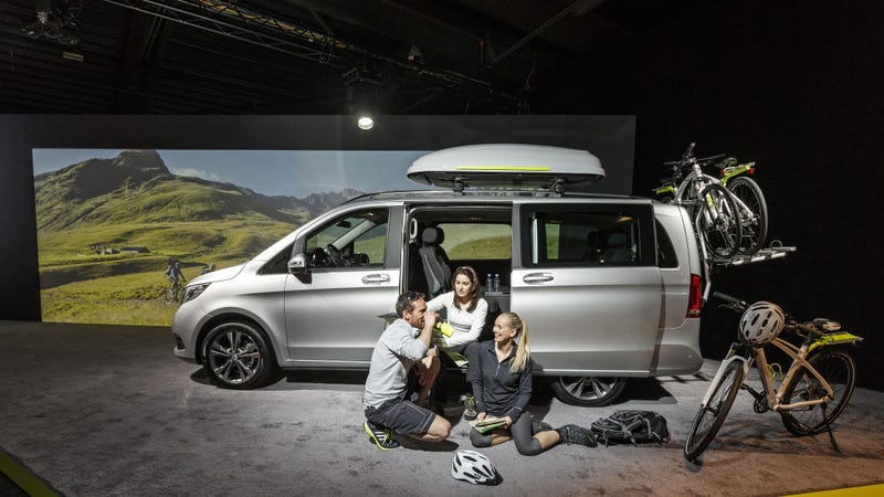 The Mercedes Benz V Class Is A Luxury Minivan You Might