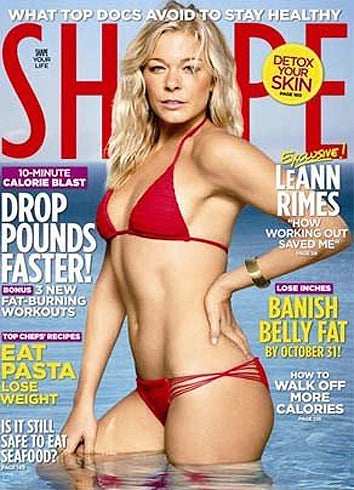 Illustration for article titled Shape Magazine Calls LeAnn Rimes Cover A "Terrible Mistake"