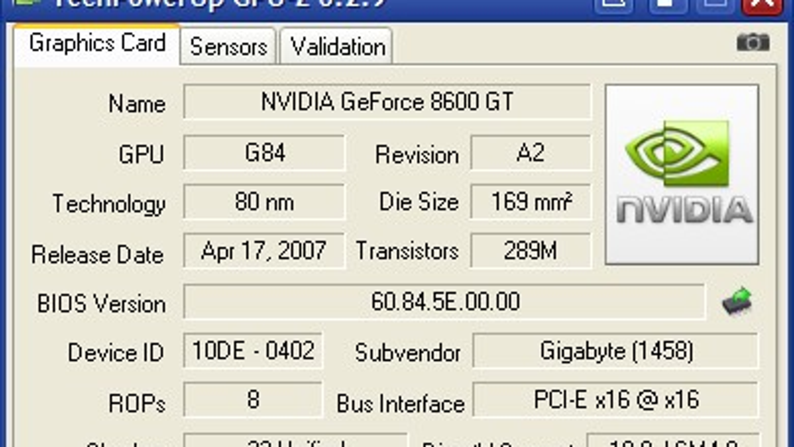 for apple download GPU-Z 2.54.0