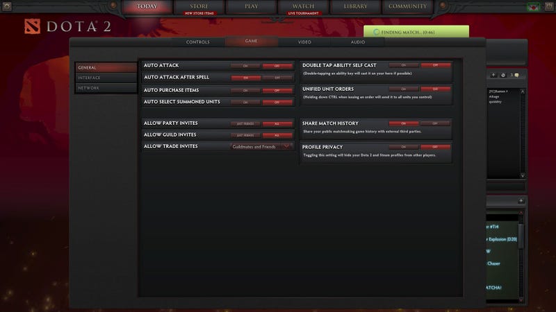 Dota 2 Settings Settings And More Settings