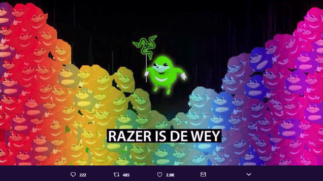 Does Razer Know It Posted a Racist Meme?<em>