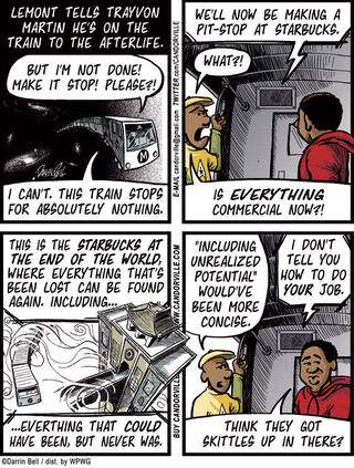 Illustration for article titled Candorville Comic: Starbucks