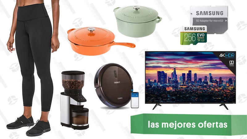 Illustration for article titled Las mejores ofertas de este martes: Ollas de hierro fundido, Leggings de Lululemon, televisores TCL y más