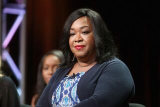 Shonda Rhimes speaks onstage at the How to Get Away With Murder panel during the Disney/ABC Television Group portion of the 2014 Summer Television Critics Association at the Beverly Hilton Hotel July 15, 2014, in California. Frederick M. Brown/Getty Images