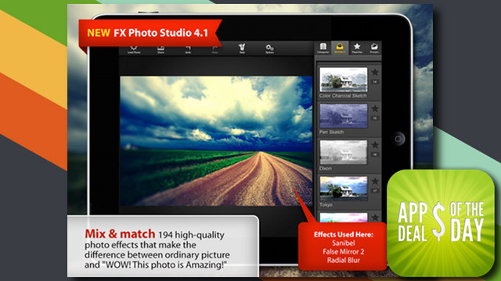 fx photo studio hdr ipad app
