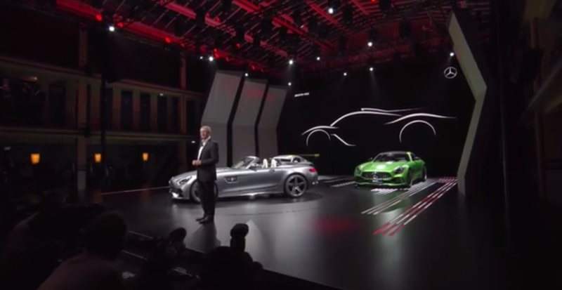 Screengrab of Mercedes press conference via Facebook