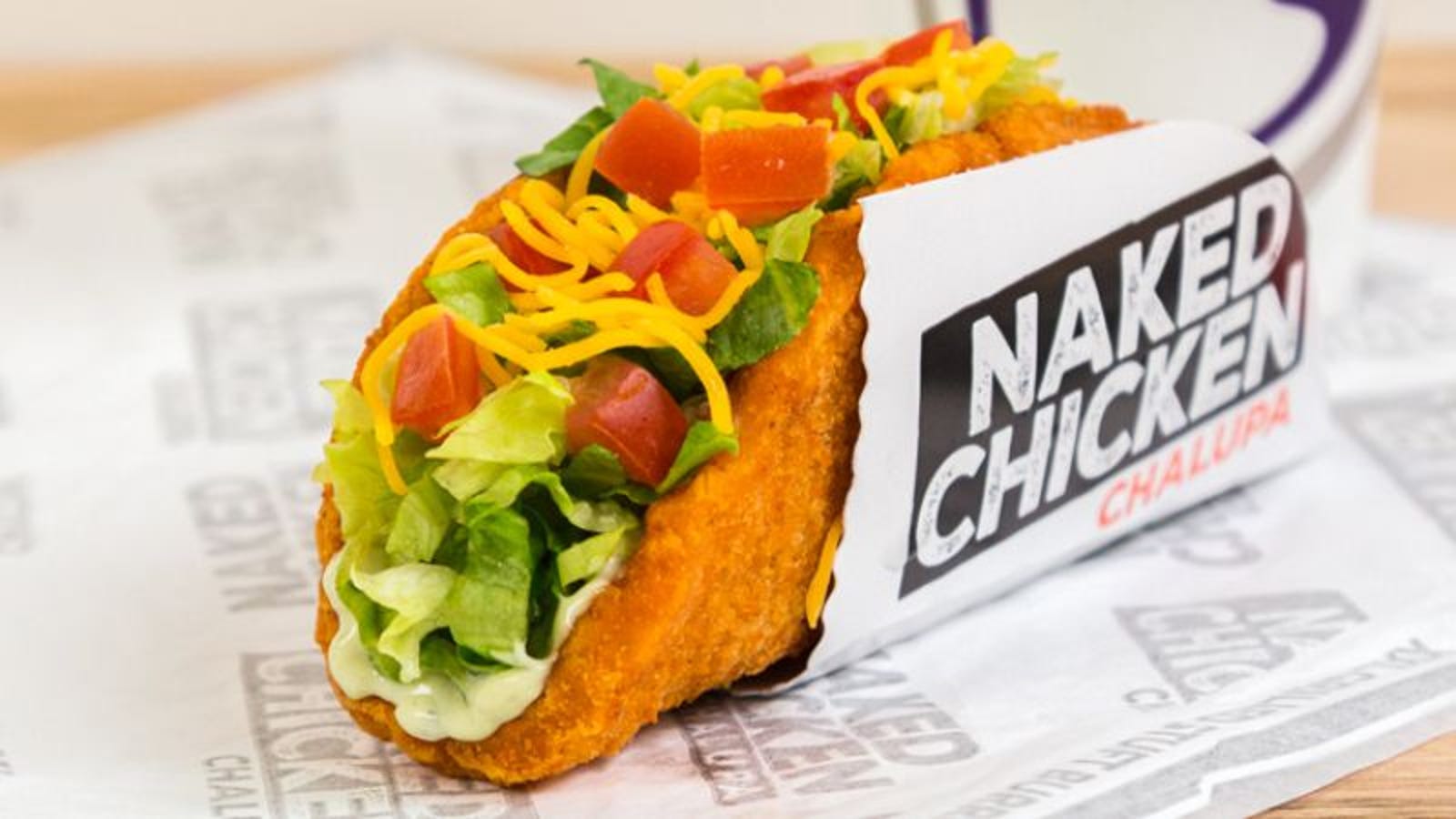 Taco Bell Naked Chicken Chalupa Rolls Out Shell Made of 