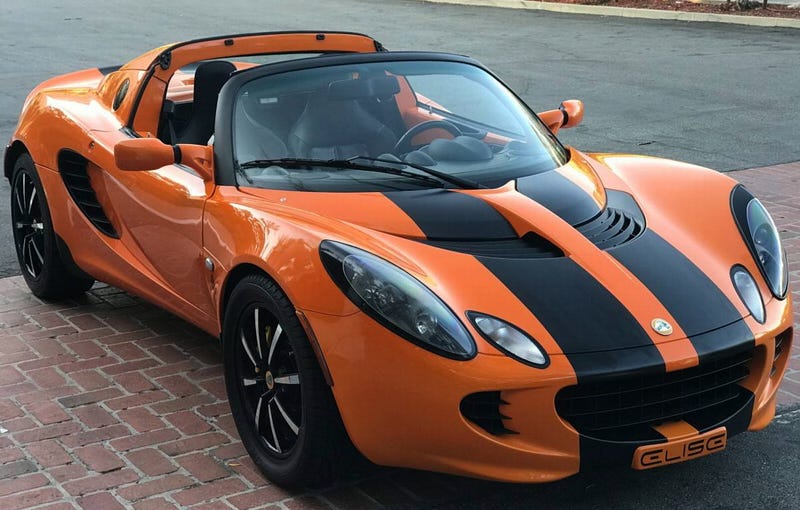 For 29 999 Could This Orange And Black 2005 Lotus Elise