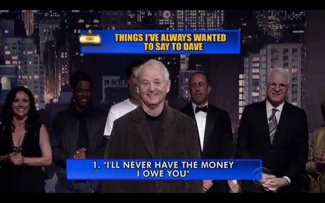 Jokes From David Letterman's Final Top 10 List, Ranked