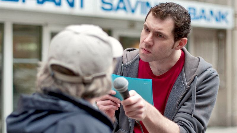Illustration for article titled Billy Eichner to play Donna's doppelgänger in the Parks And Recreation episode with all the doppelgängers