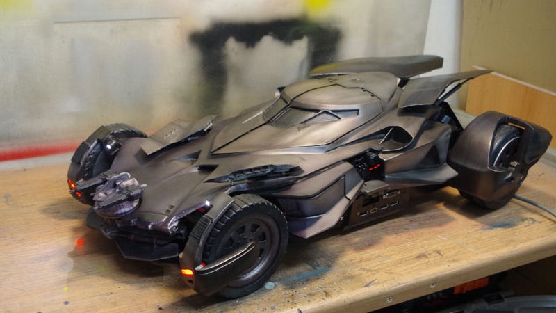 custom batmobile toy