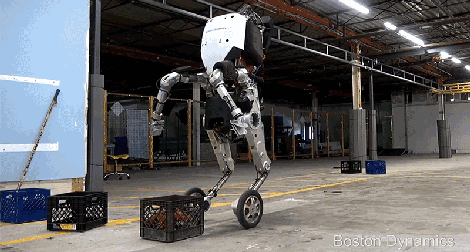 Boston Dynamics Handle Wheeled Robot Official Footage