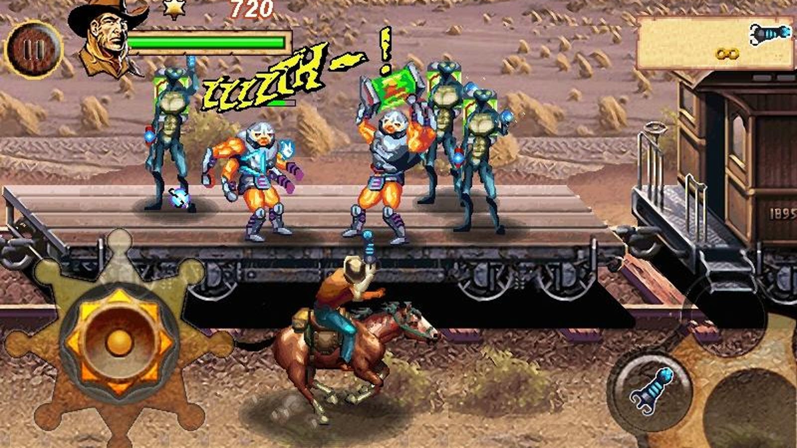 Cowboys & Aliens Game for Android Is Shoot 'Em Up Fun