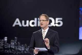 Illustration for article titled Audi President Thinks Chevy Volt Buyers Are "Idiots"