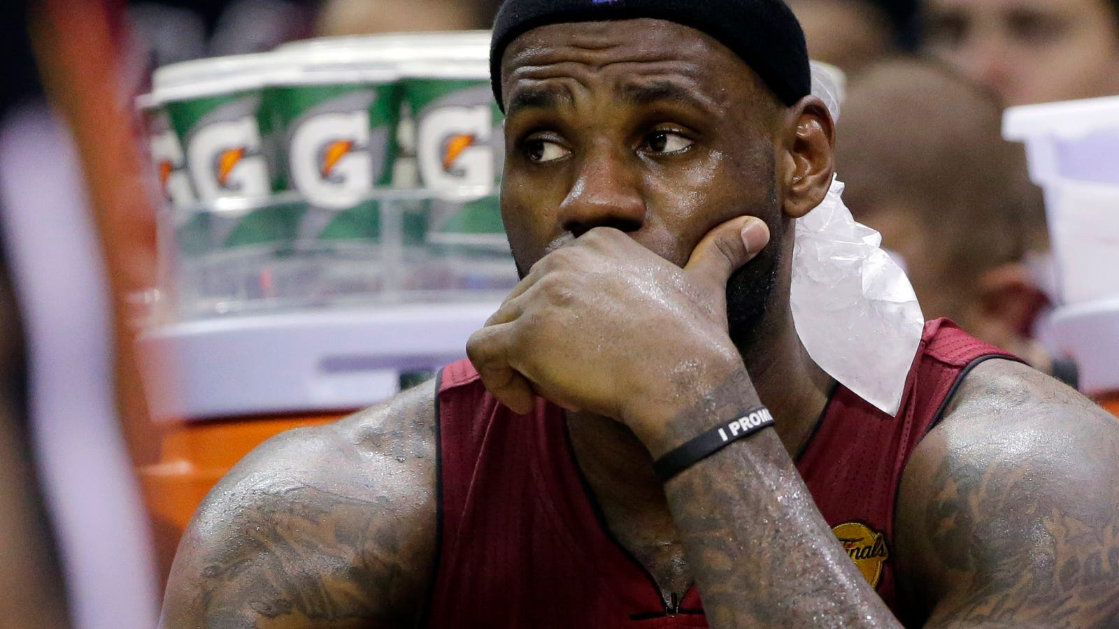 Actually LeBron James Was Drinking Gatorade Last Night
