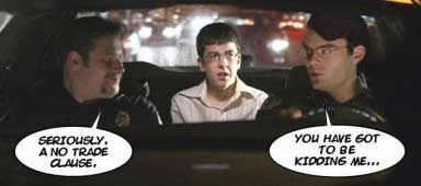 Illustration for article titled George: You Just Cockblocked McLovin!