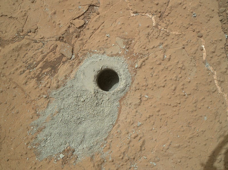 Illustration for article titled A Methane Spike Indicates Active Processes On Mars