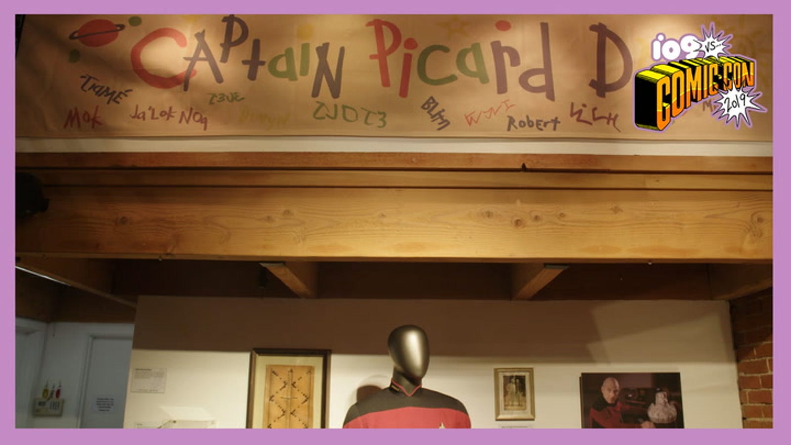Comic-Con's Jean-Luc Museum Teases the New Frontier of Star Trek: Picard